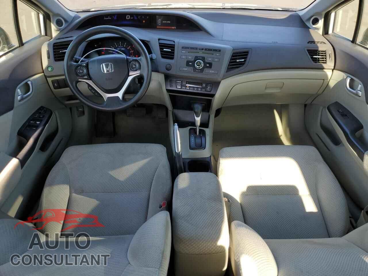 HONDA CIVIC 2012 - JHMFB4F29CS008657