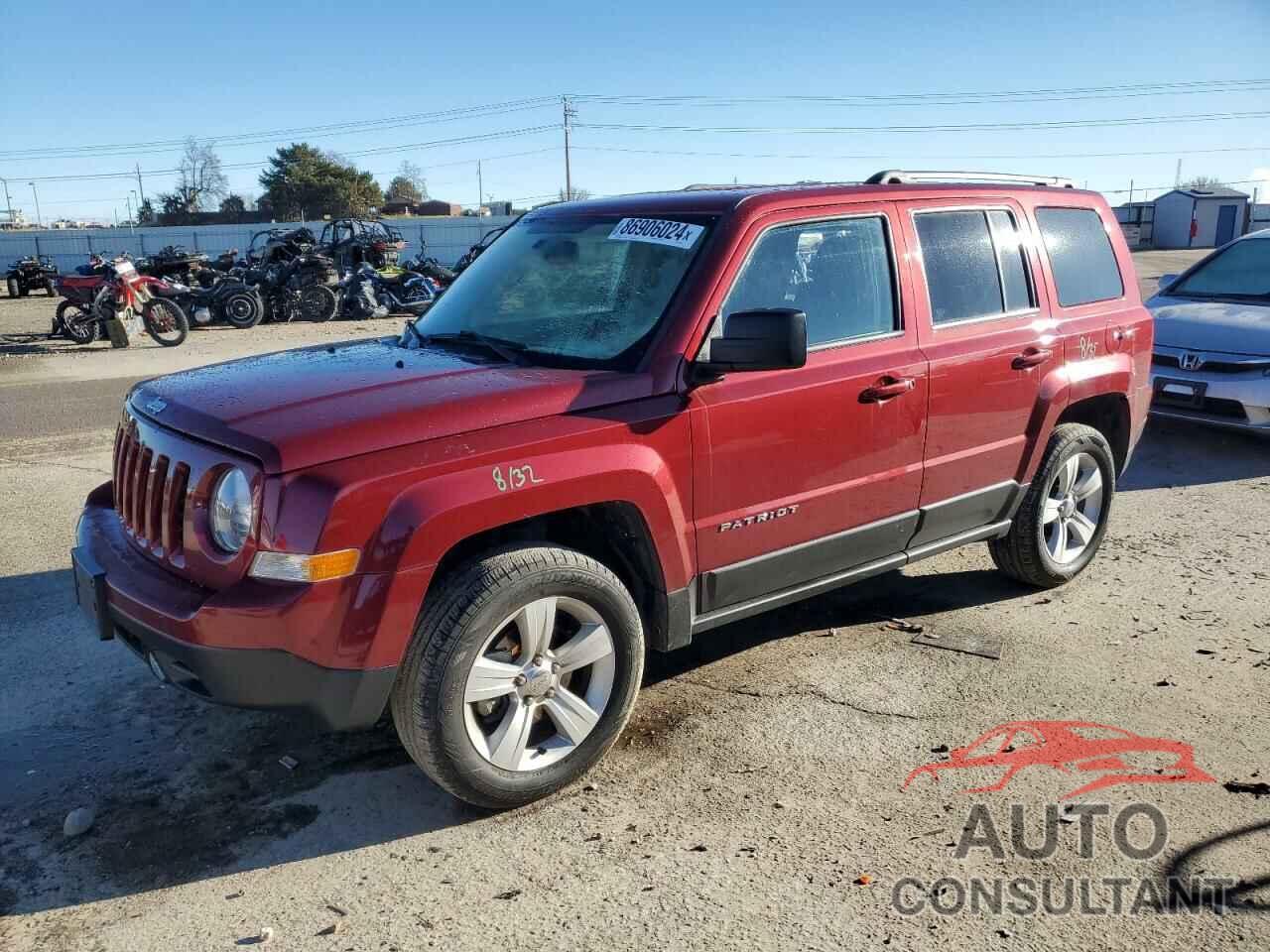 JEEP PATRIOT 2017 - 1C4NJRFB9HD181233