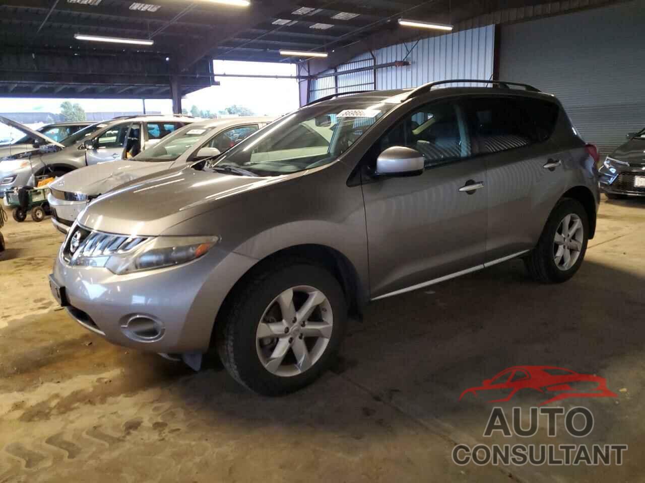 NISSAN MURANO 2009 - JN8AZ18U49W018748