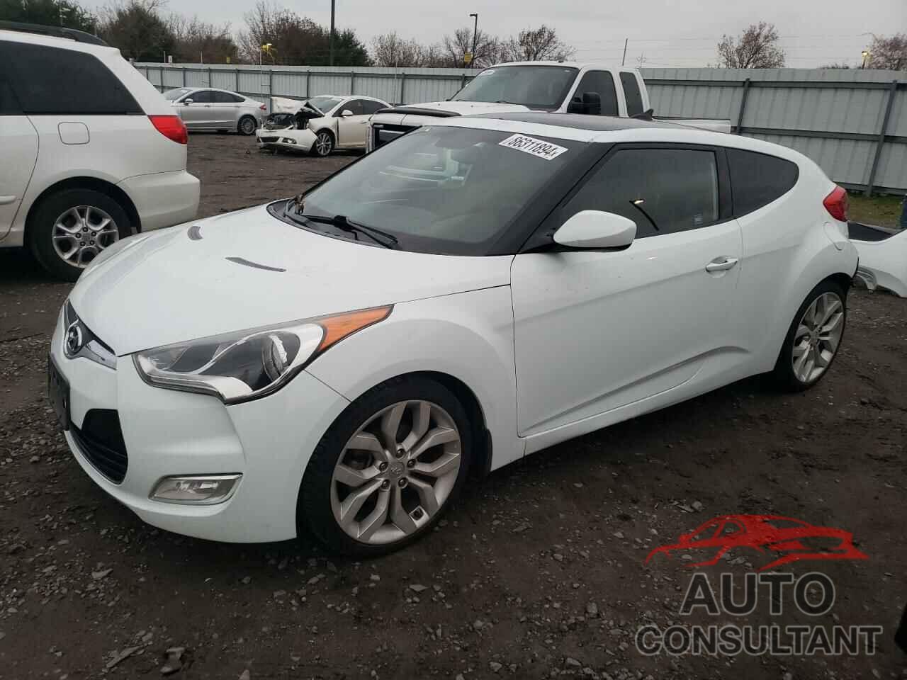 HYUNDAI VELOSTER 2013 - KMHTC6AD7DU135608