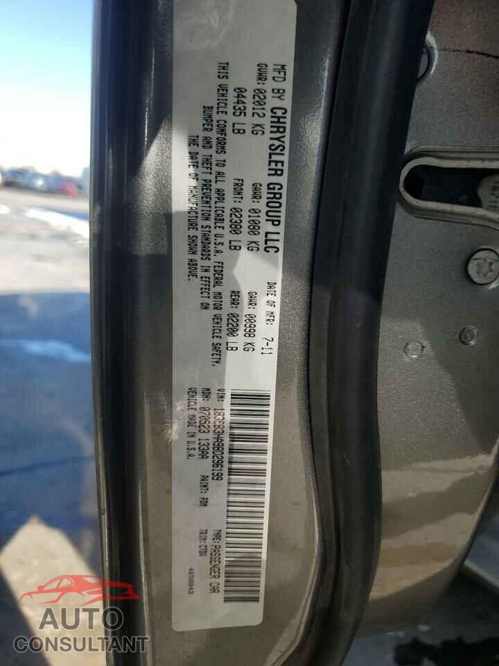 DODGE CALIBER 2011 - 1B3CB3HA9BD296199