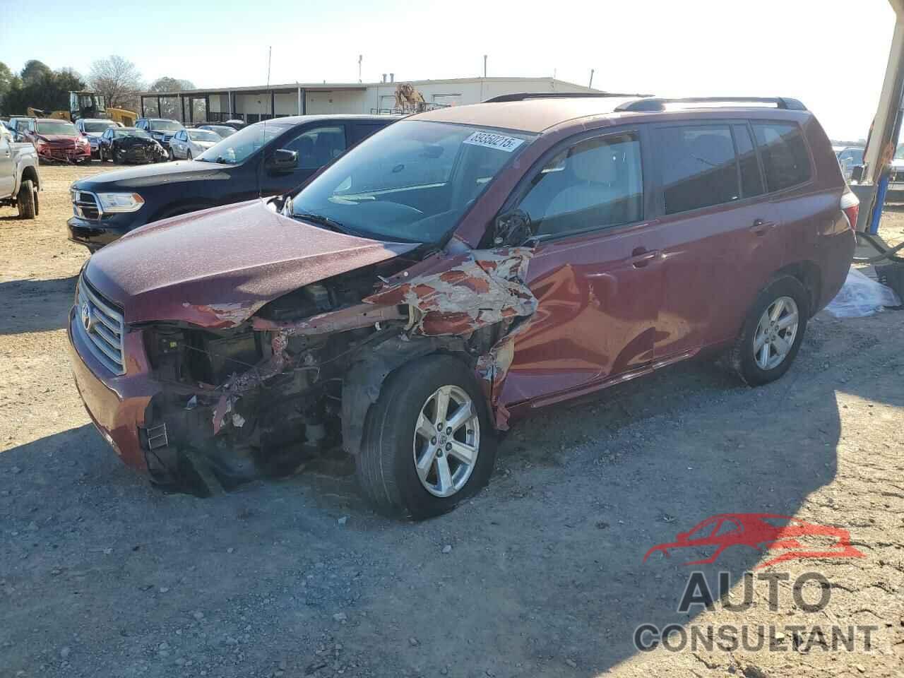 TOYOTA HIGHLANDER 2009 - JTEDS41A092072467