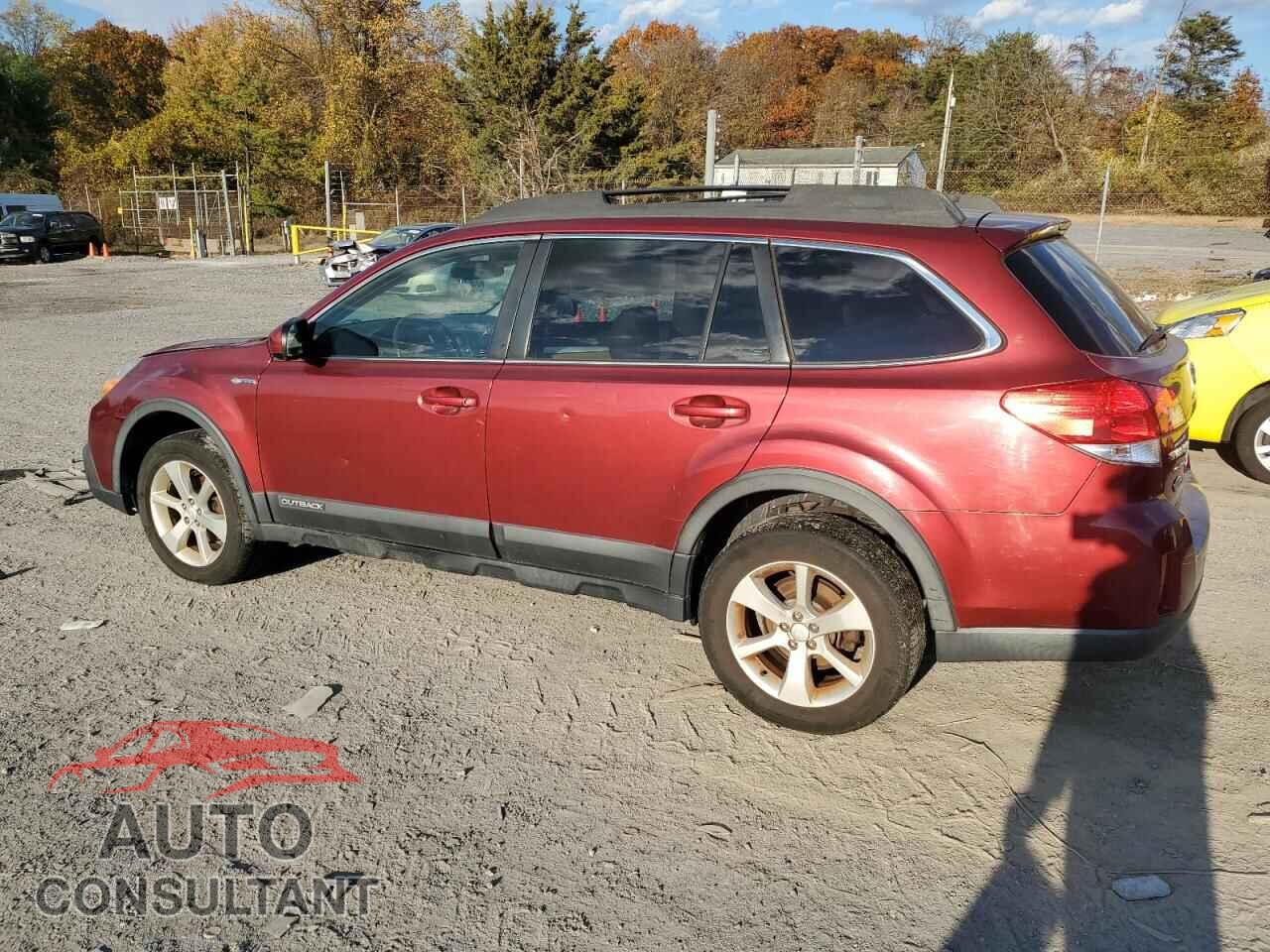 SUBARU OUTBACK 2013 - 4S4BRBGC3D3309391