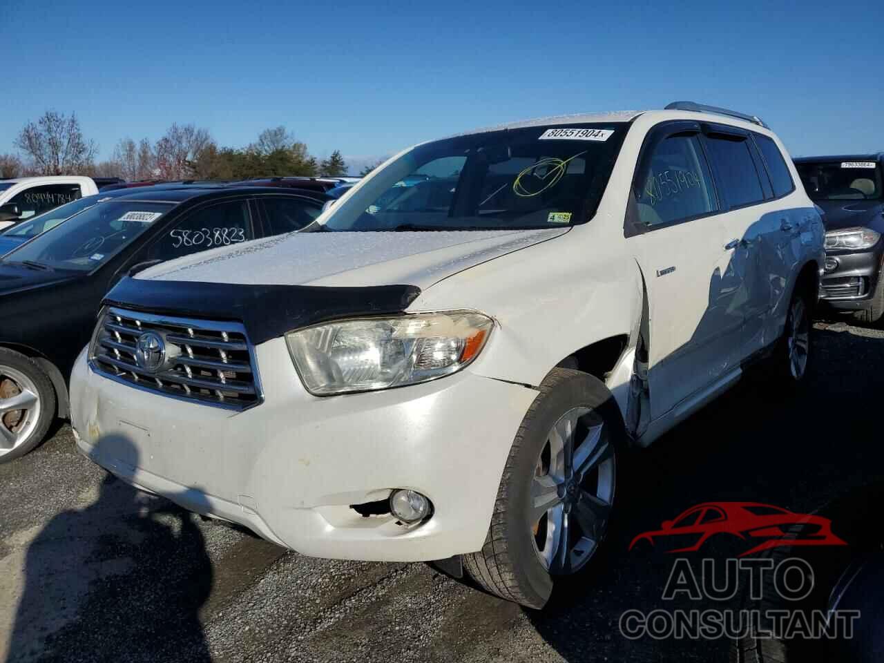 TOYOTA HIGHLANDER 2009 - JTEDS42A192072802