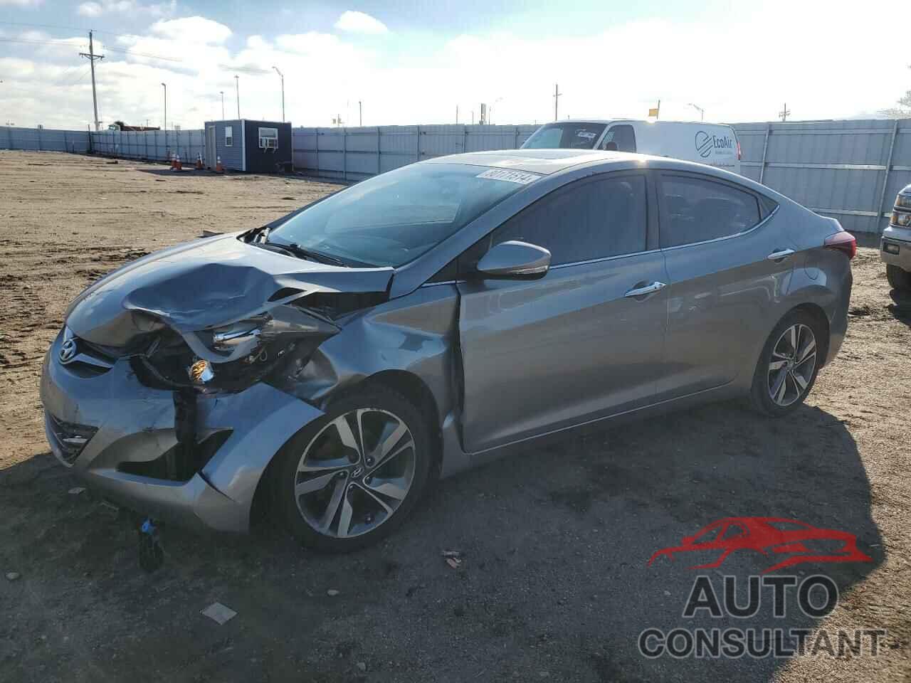 HYUNDAI ELANTRA 2014 - KMHDH4AEXEU162208