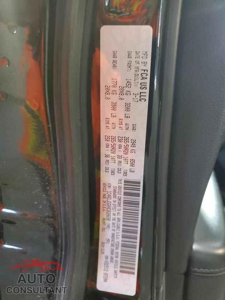 DODGE DURANGO 2017 - 1C4RDJDGXHC839690