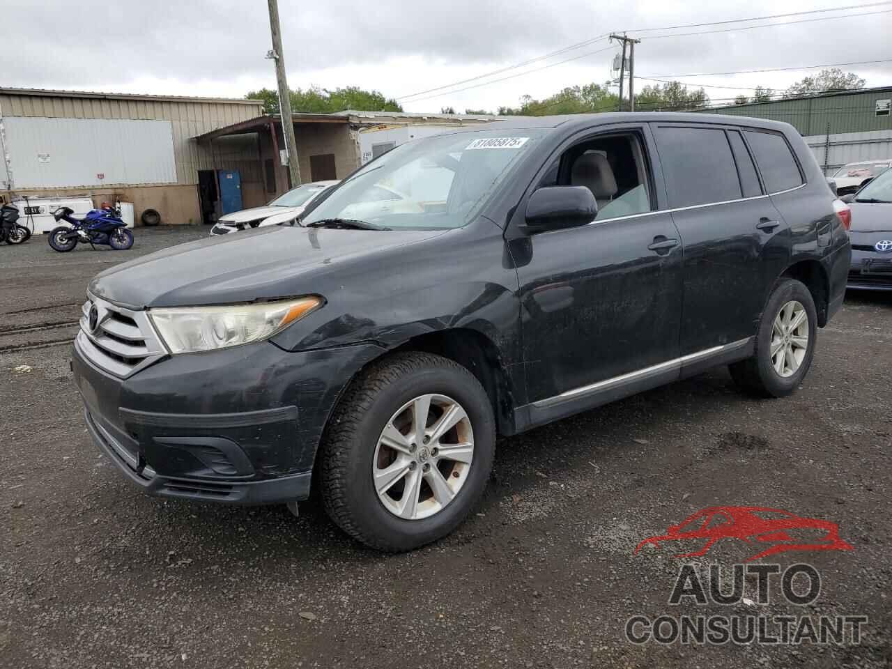 TOYOTA HIGHLANDER 2013 - 5TDZA3EH8DS031908