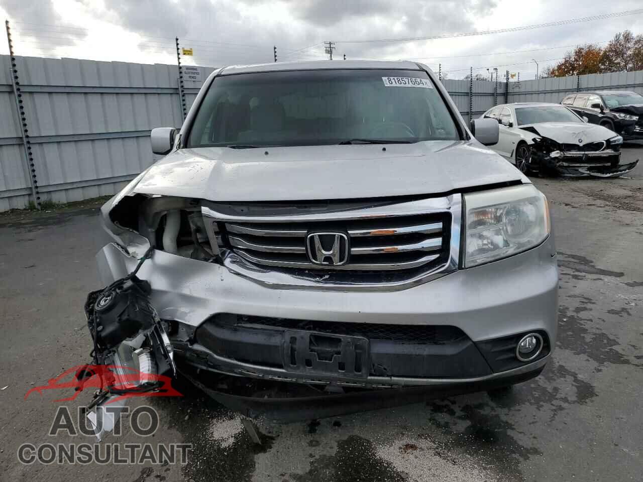 HONDA PILOT 2012 - 5FNYF4H48CB044480