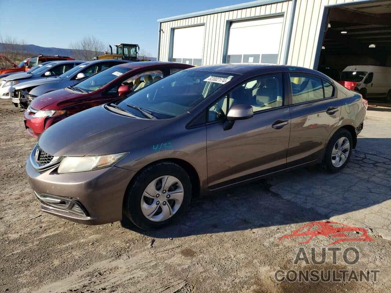 HONDA CIVIC 2013 - 2HGFB2F57DH548132