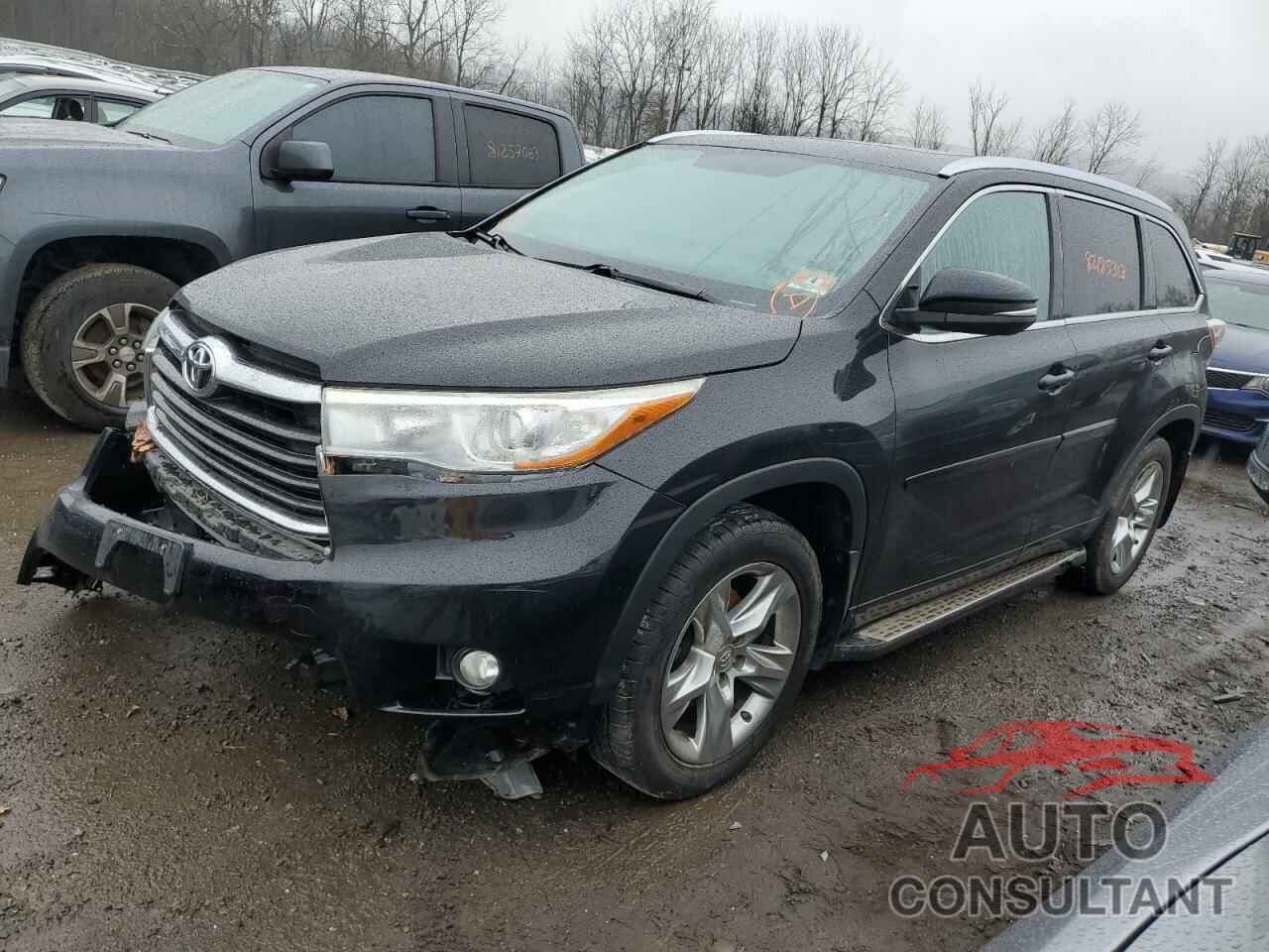 TOYOTA HIGHLANDER 2015 - 5TDDKRFHXFS074447