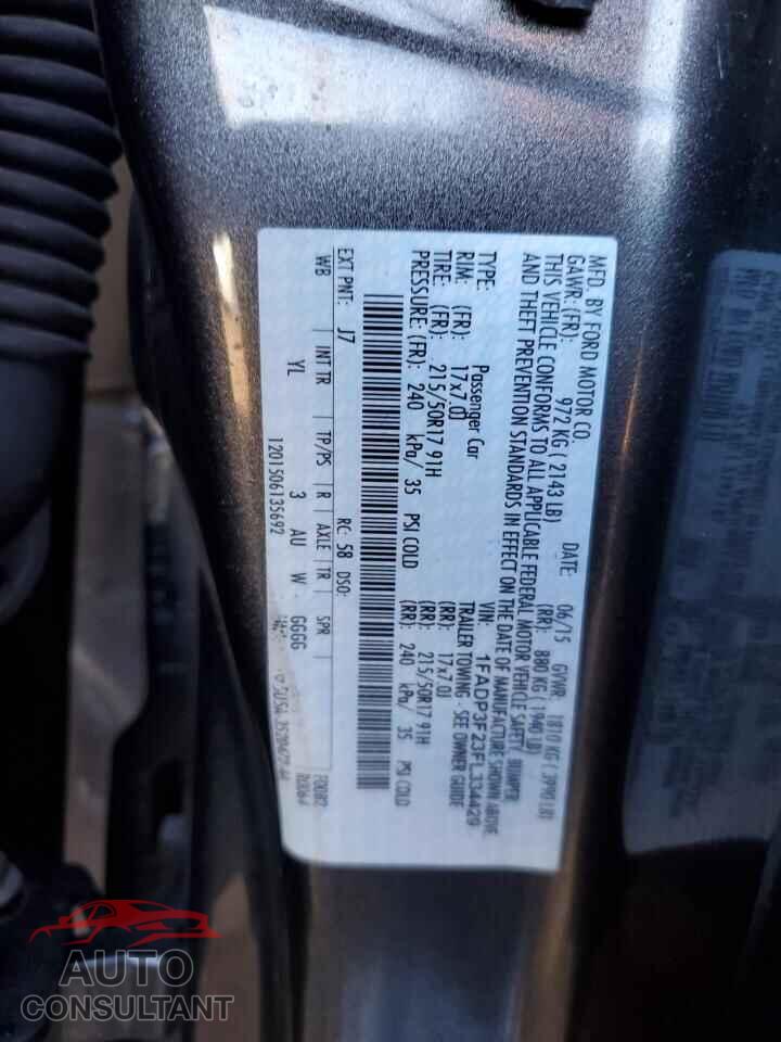 FORD FOCUS 2015 - 1FADP3F23FL334429