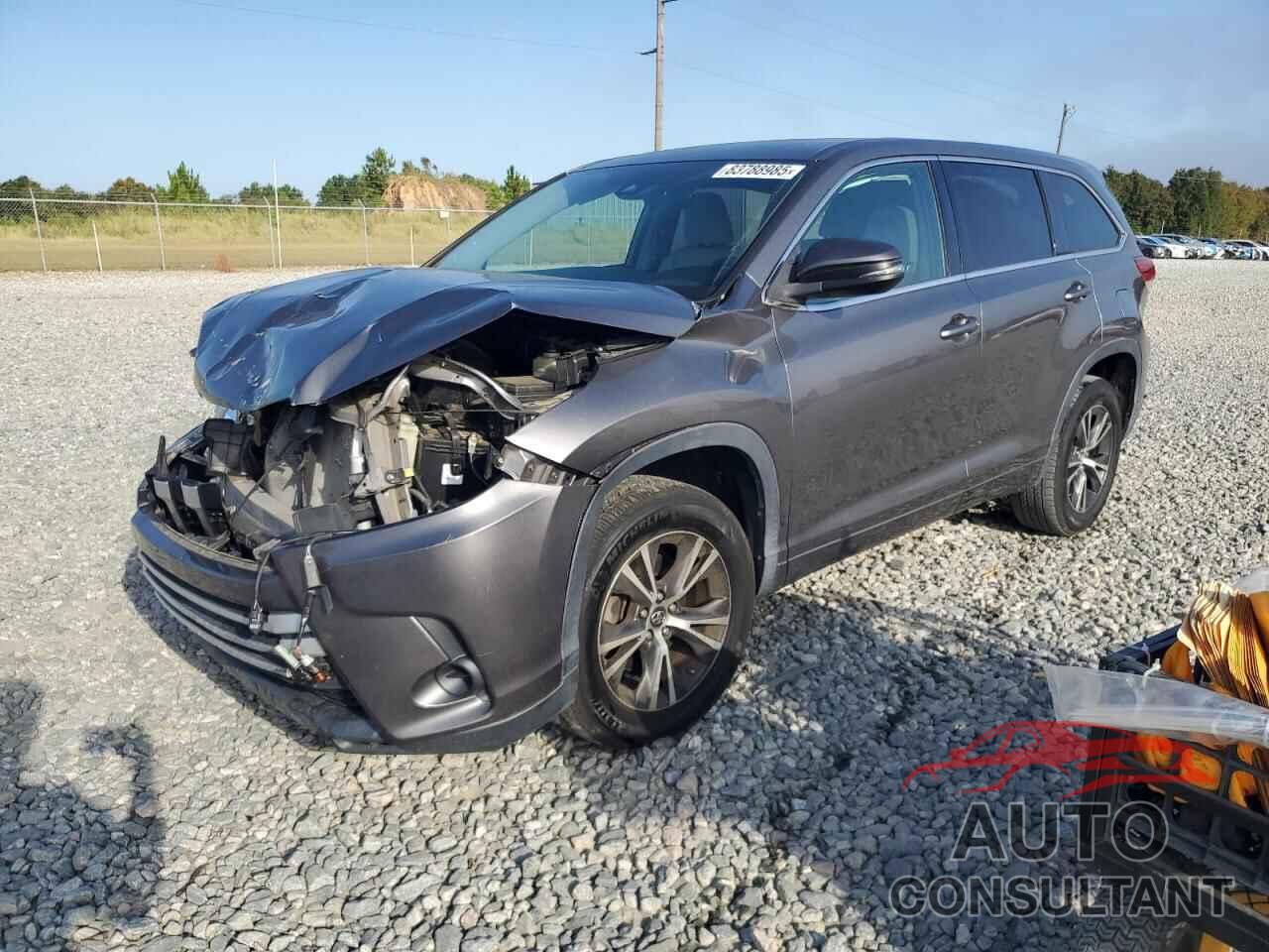 TOYOTA HIGHLANDER 2018 - 5TDZARFH2JS036163