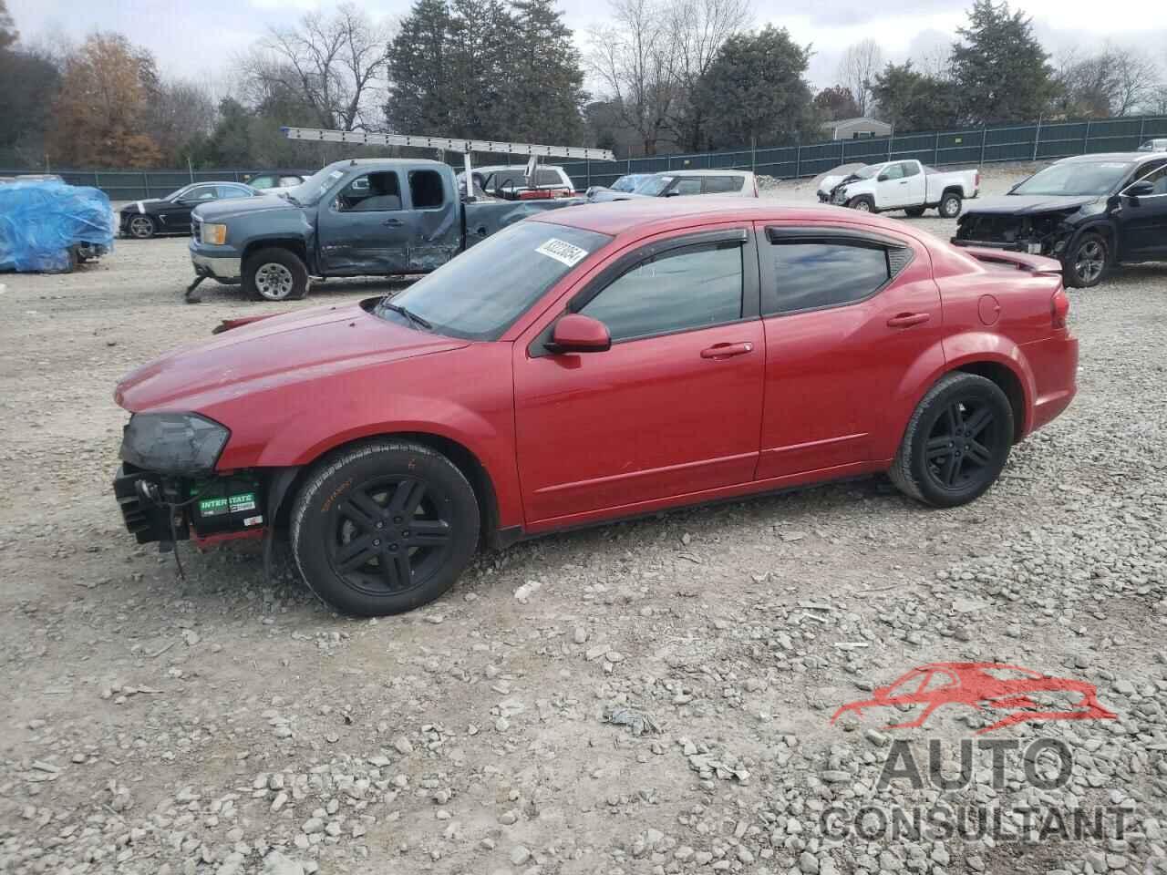 DODGE AVENGER 2013 - 1C3CDZCG8DN708847