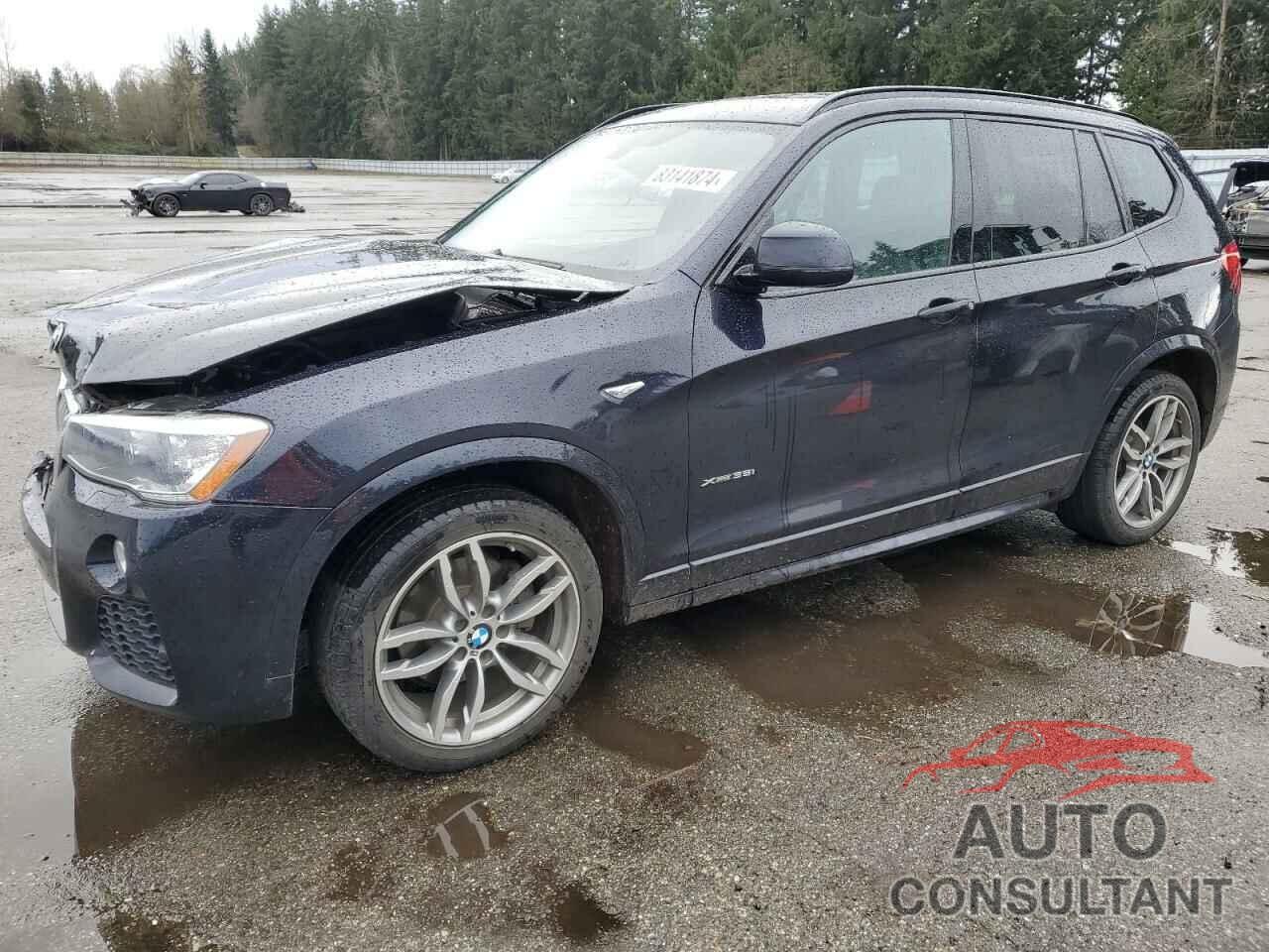 BMW X3 2017 - 5UXWX7C3XH0W39565