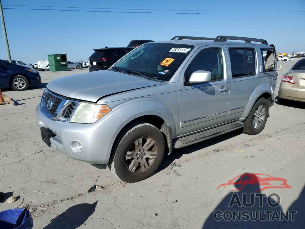 NISSAN PATHFINDER 2012 - 5N1AR1NN8CC636054
