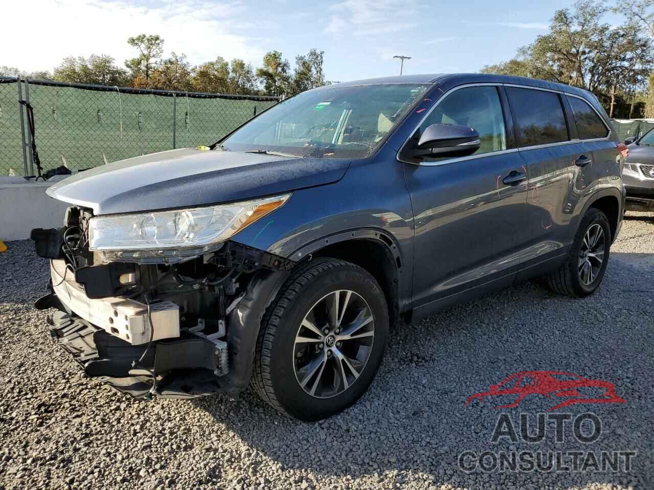 TOYOTA HIGHLANDER 2019 - 5TDZZRFH8KS297453