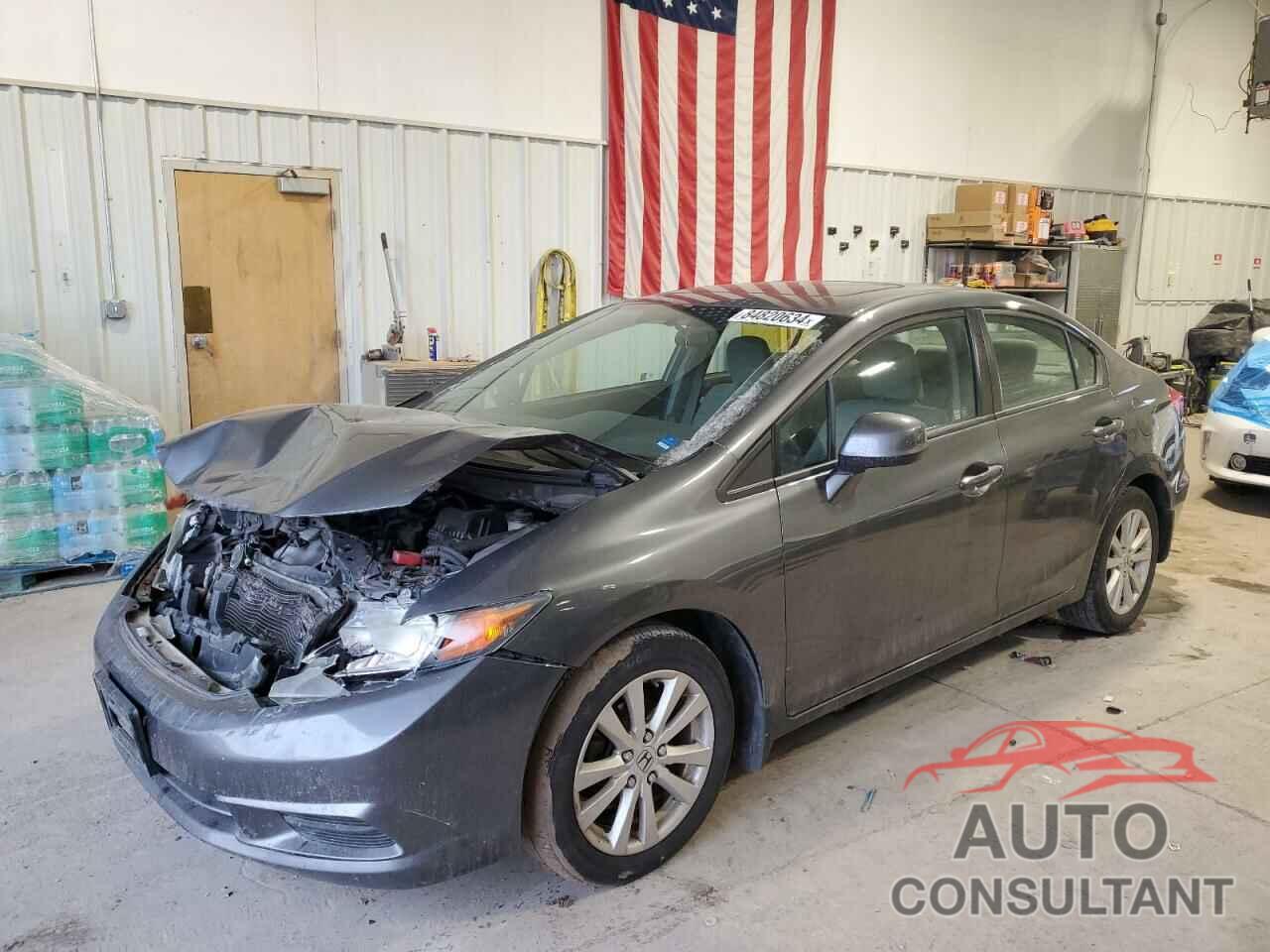 HONDA CIVIC 2012 - 19XFB2F88CE036446