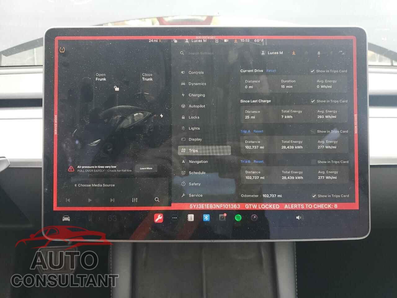 TESLA MODEL 3 2022 - 5YJ3E1EB3NF101363