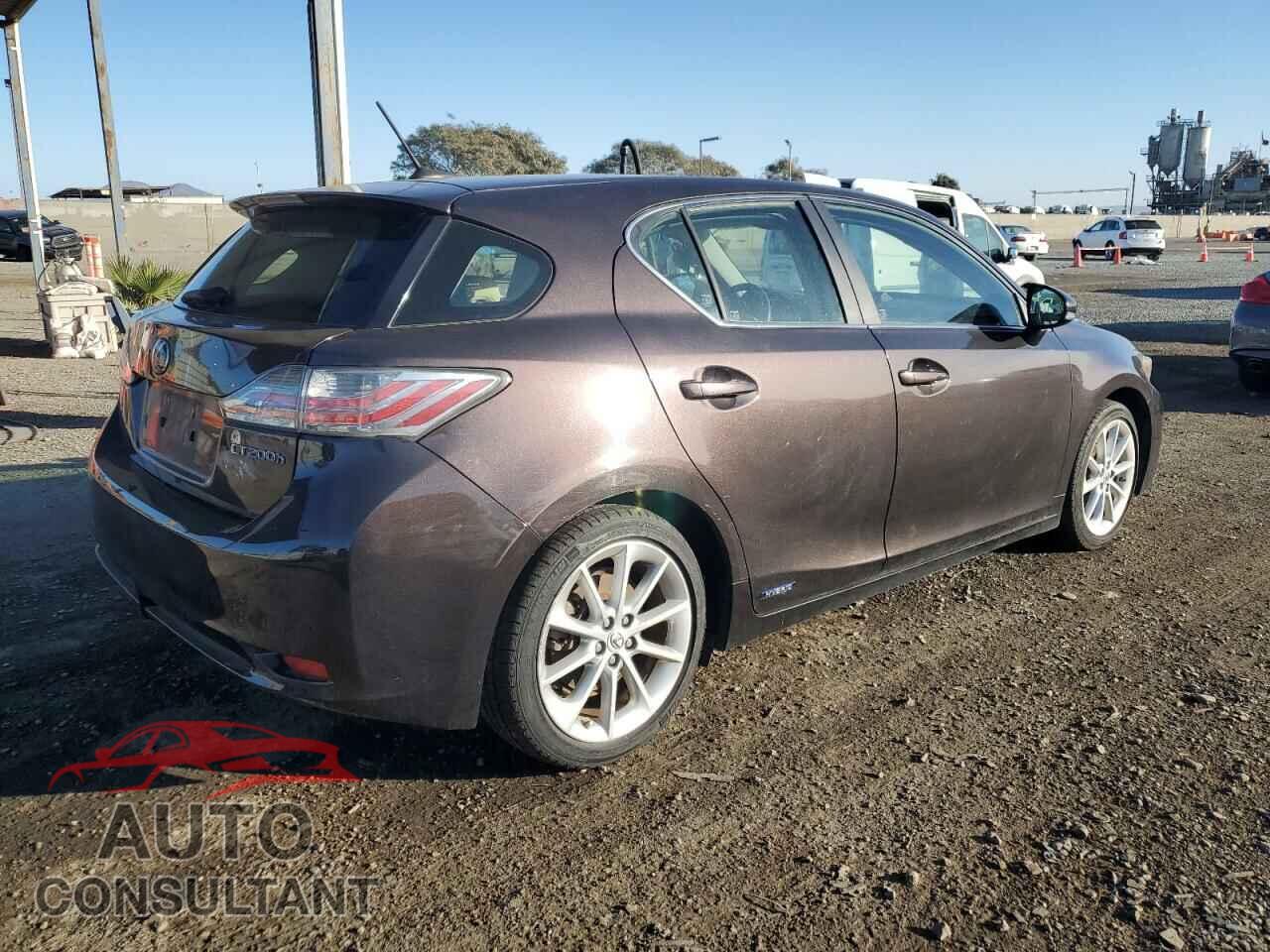 LEXUS CT 200 2011 - JTHKD5BH7B2004341