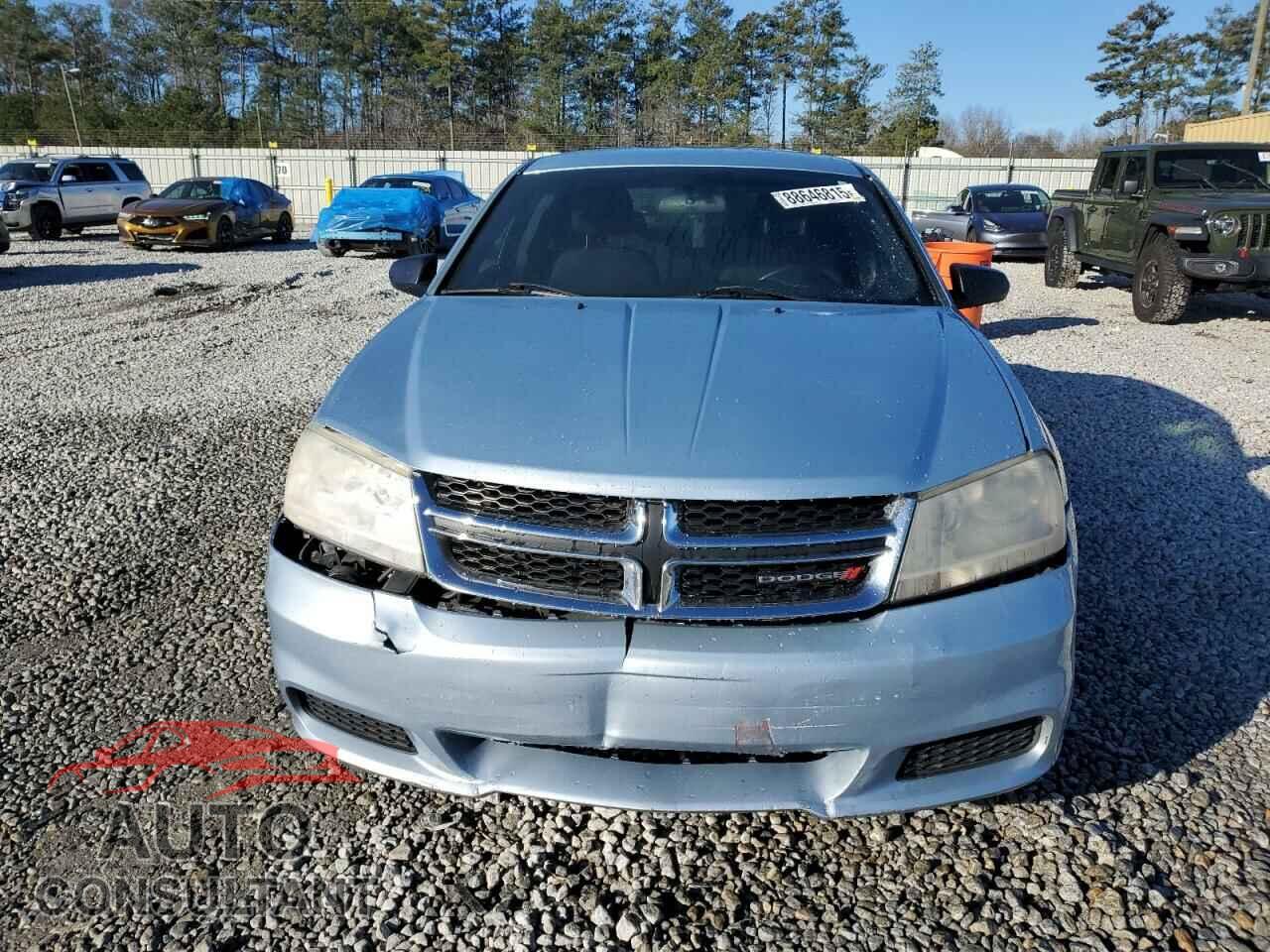 DODGE AVENGER 2013 - 1C3CDZAB0DN688374