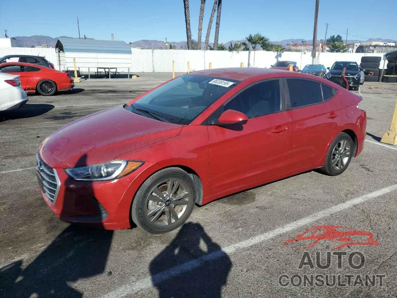 HYUNDAI ELANTRA 2018 - 5NPD84LF4JH219341