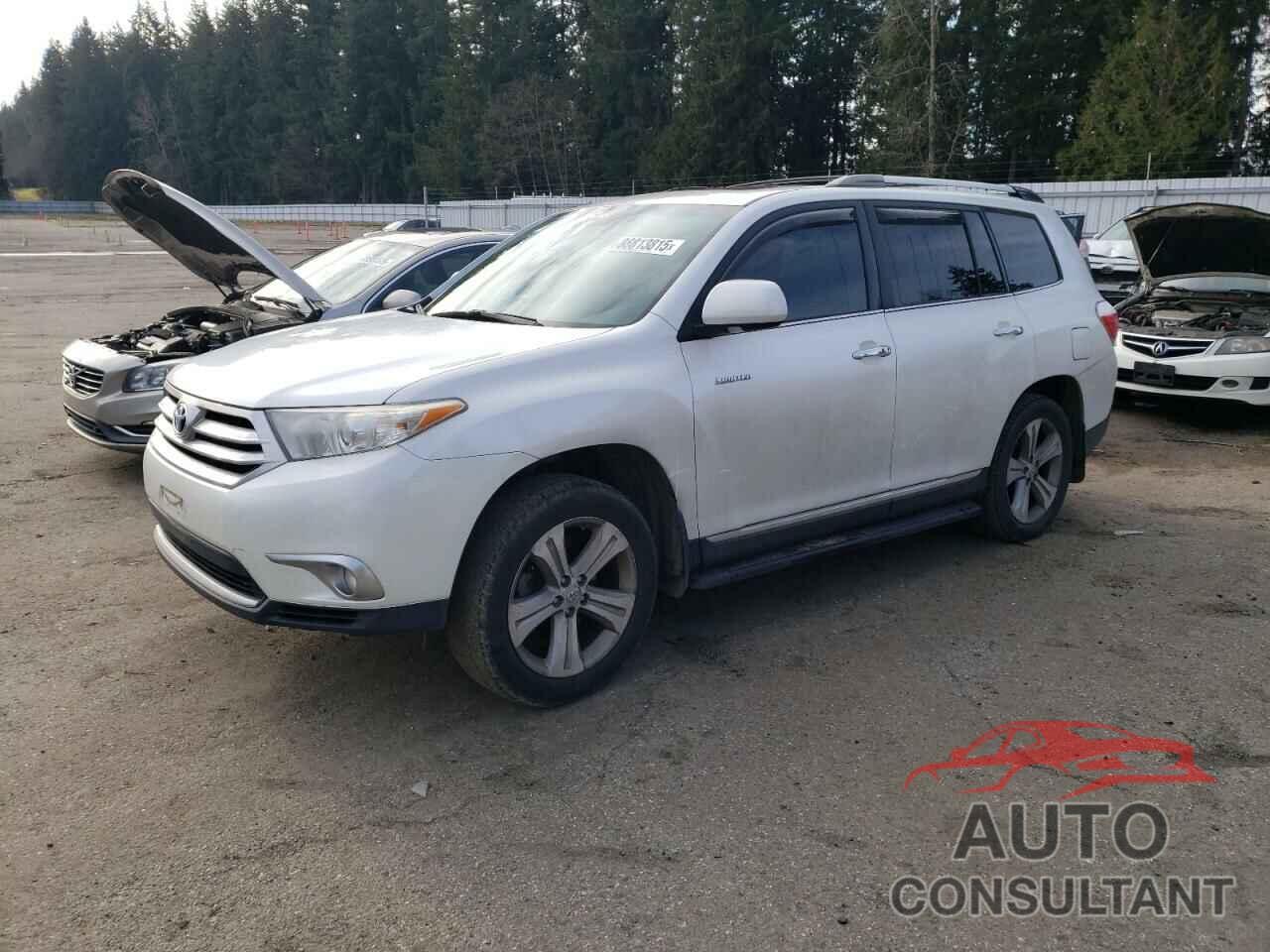 TOYOTA HIGHLANDER 2012 - 5TDDK3EH1CS122346