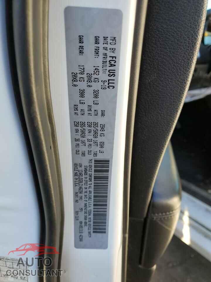 DODGE DURANGO 2020 - 1C4RDJDG9LC146294