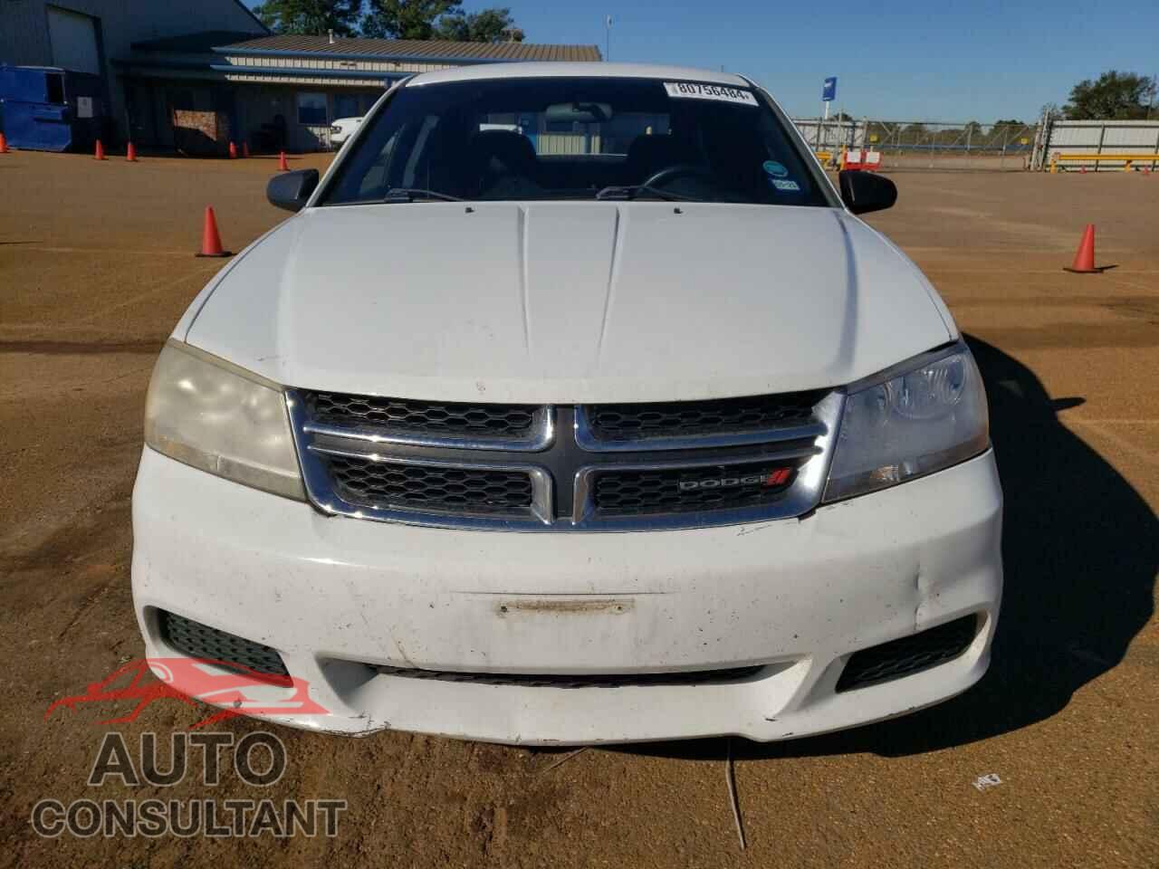 DODGE AVENGER 2013 - 1C3CDZAG1DN756791