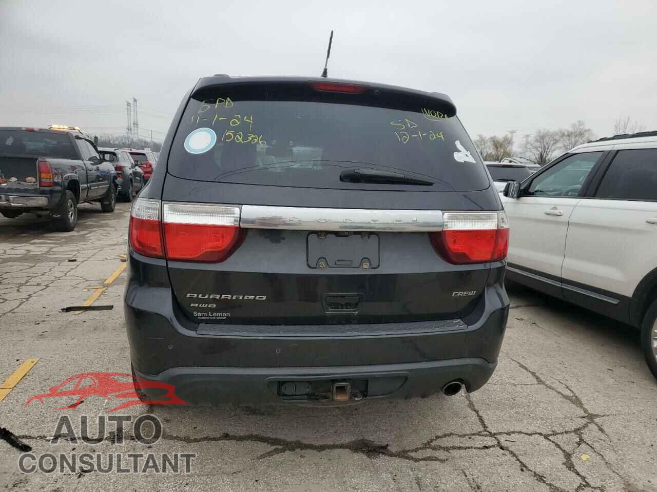 DODGE DURANGO 2012 - 1C4RDJDG4CC152326