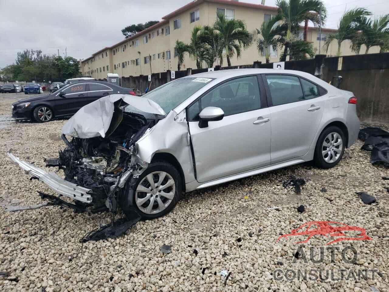 TOYOTA COROLLA 2021 - 5YFEPMAE8MP236555