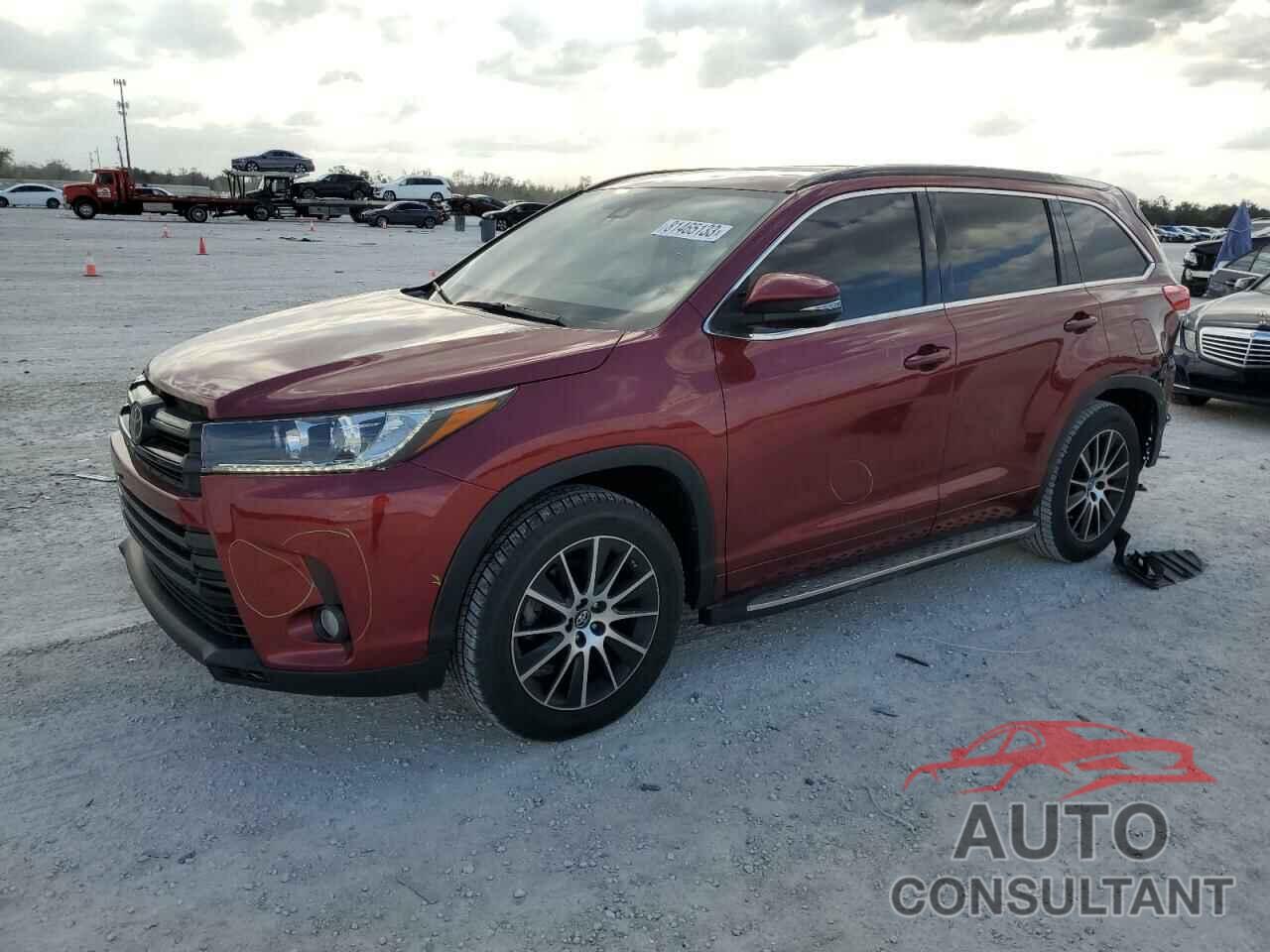 TOYOTA HIGHLANDER 2017 - 5TDKZRFHXHS520862