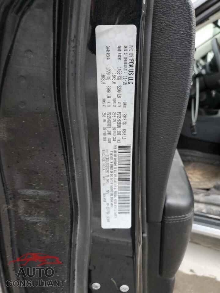 DODGE DURANGO 2015 - 1C4RDJAG6FC203172