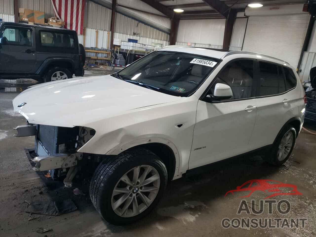 BMW X3 2015 - 5UXWX9C51F0D55237