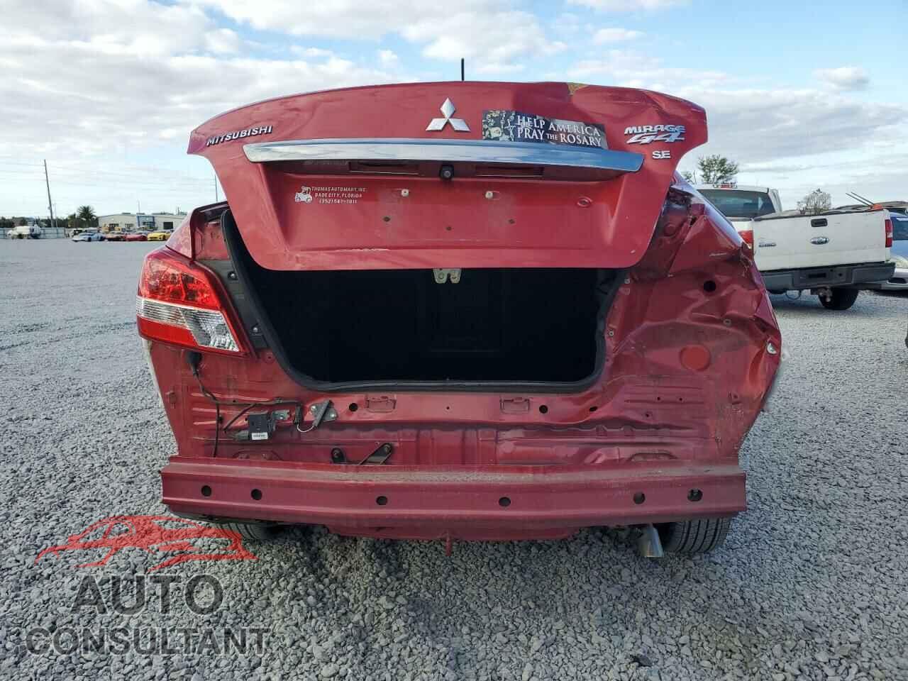 MITSUBISHI MIRAGE 2019 - ML32F4FJ5KHF04620