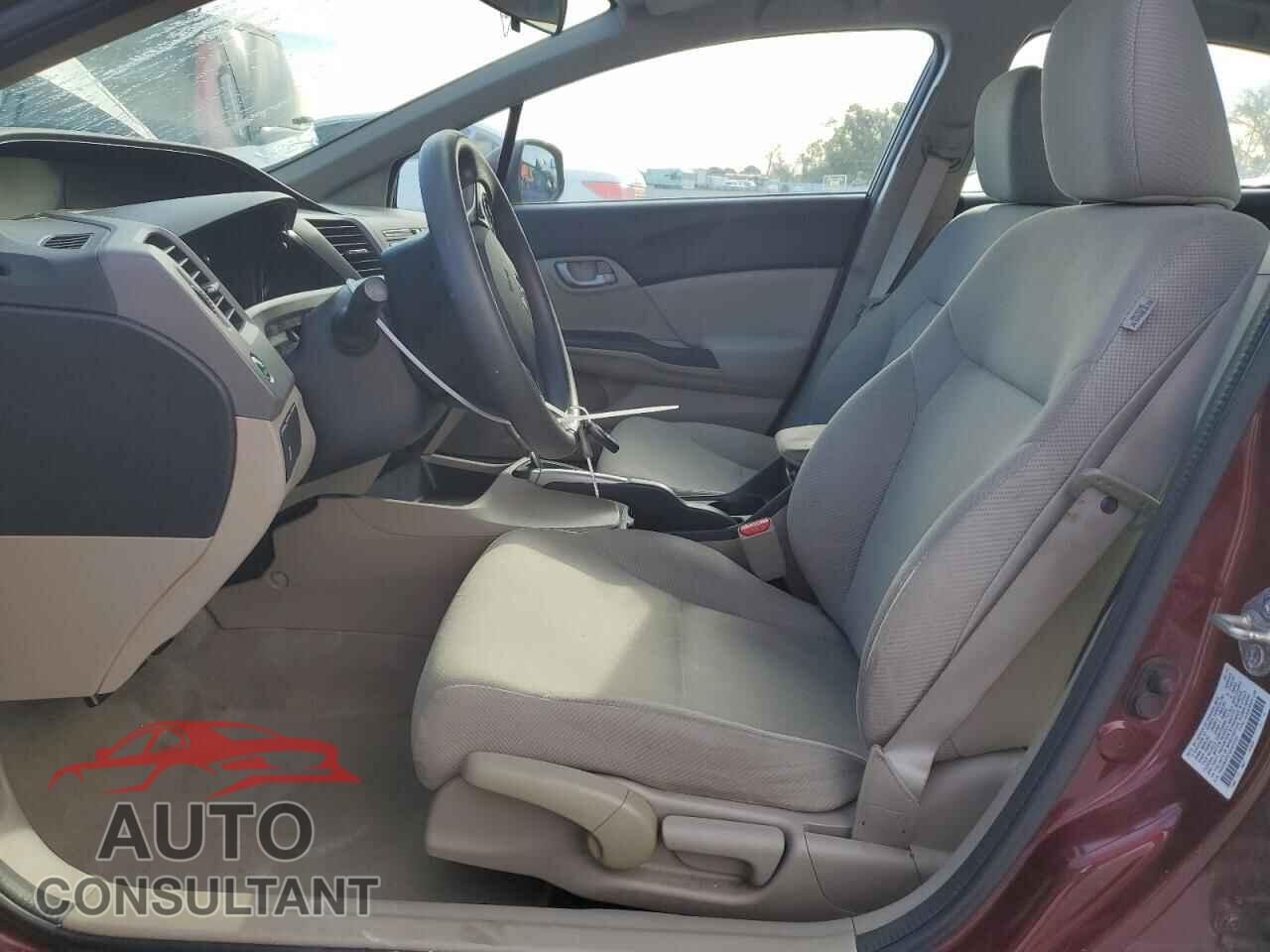 HONDA CIVIC 2012 - 2HGFB2F57CH572705