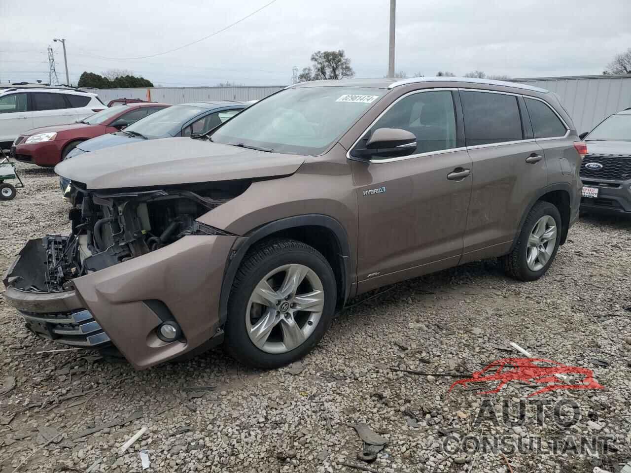 TOYOTA HIGHLANDER 2018 - 5TDDGRFH5JS051877