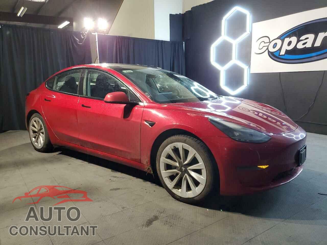 TESLA MODEL 3 2022 - 5YJ3E1EA6NF304366