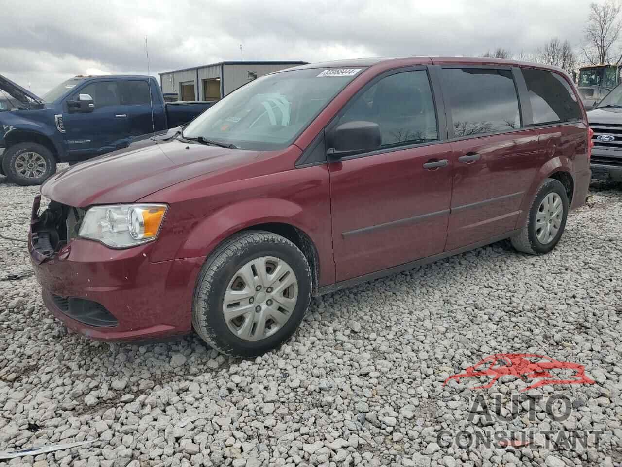 DODGE CARAVAN 2017 - 2C4RDGBG0HR776385