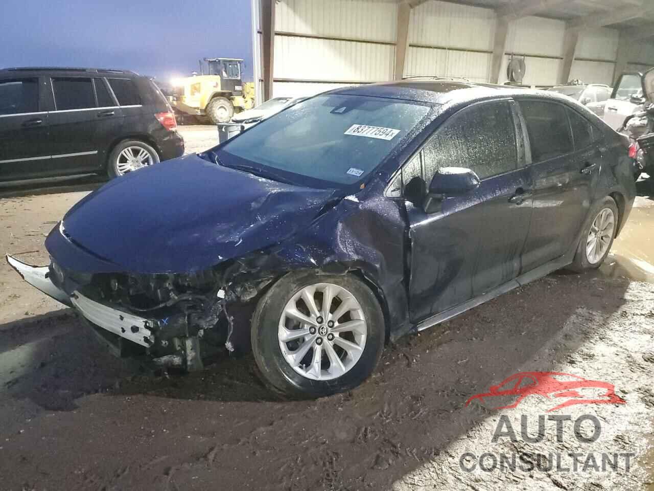 TOYOTA COROLLA 2020 - JTDHPRAEXLJ041991