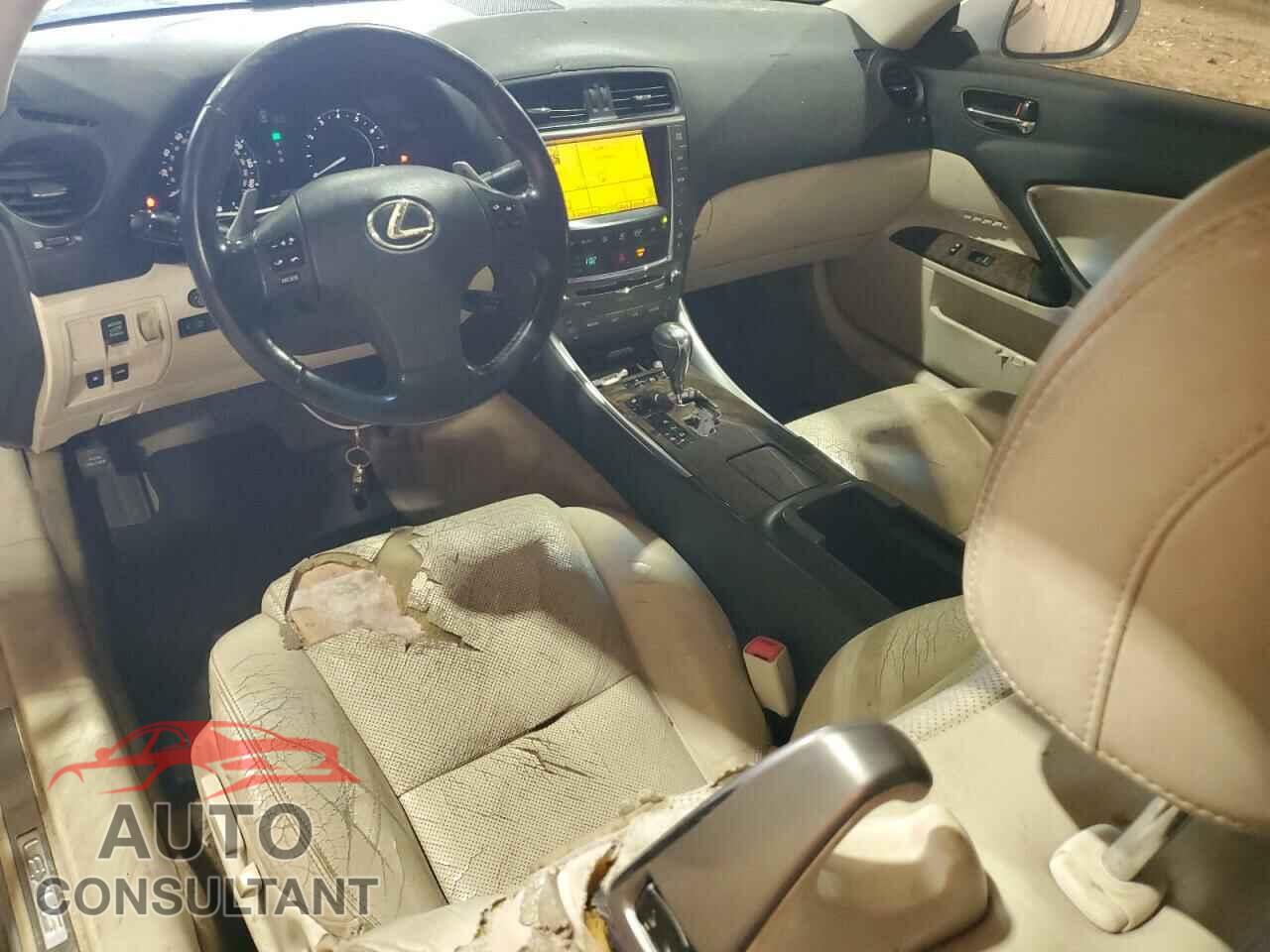 LEXUS IS 2010 - JTHFF2C26A2510682