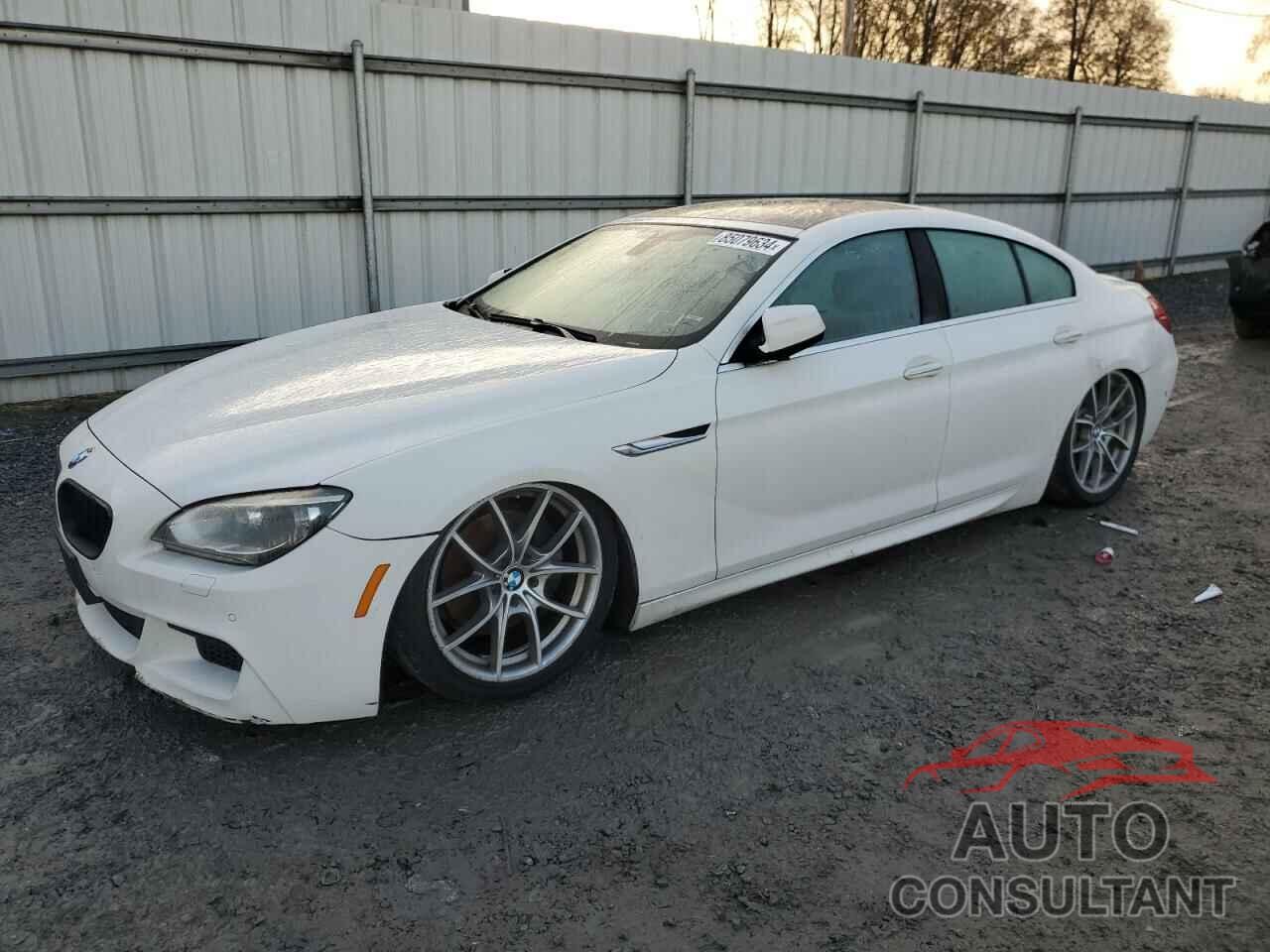 BMW 6 SERIES 2013 - WBA6B4C57DD098510