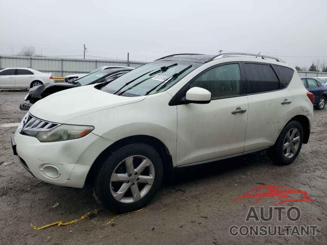 NISSAN MURANO 2009 - JN8AZ18W99W207736