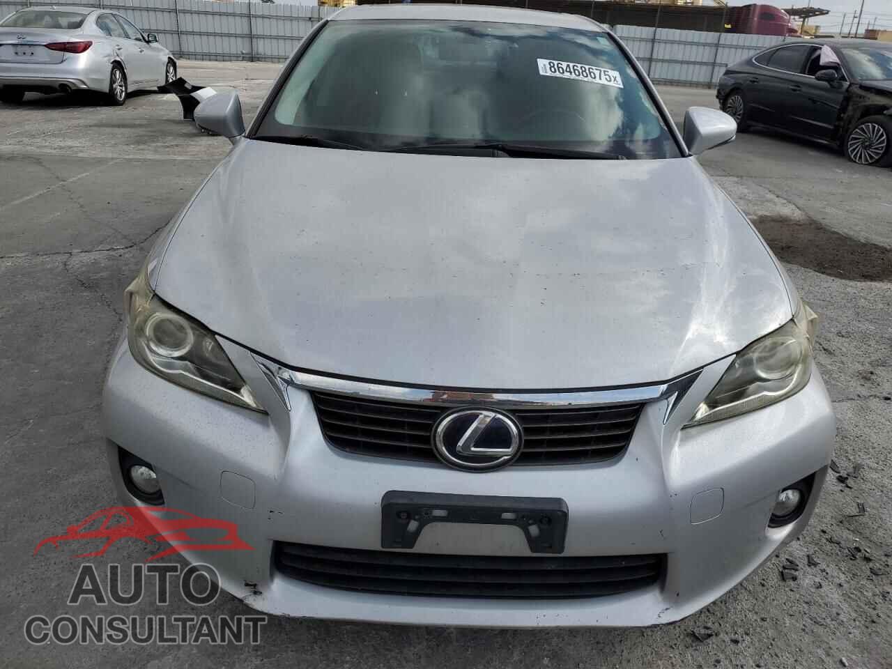 LEXUS CT 200 2012 - JTHKD5BH6C2063060