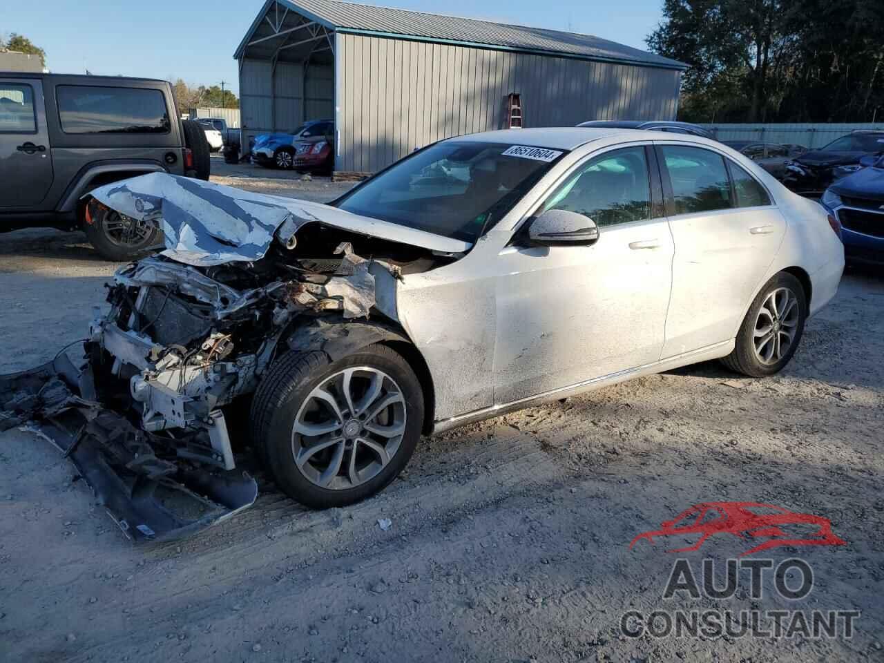 MERCEDES-BENZ C-CLASS 2017 - 55SWF4JB4HU186671