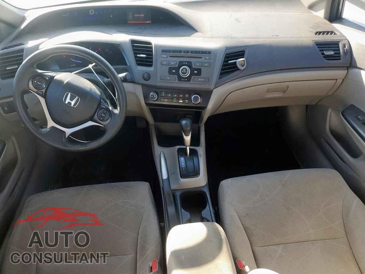 HONDA CIVIC 2012 - 19XFB2F52CE016117