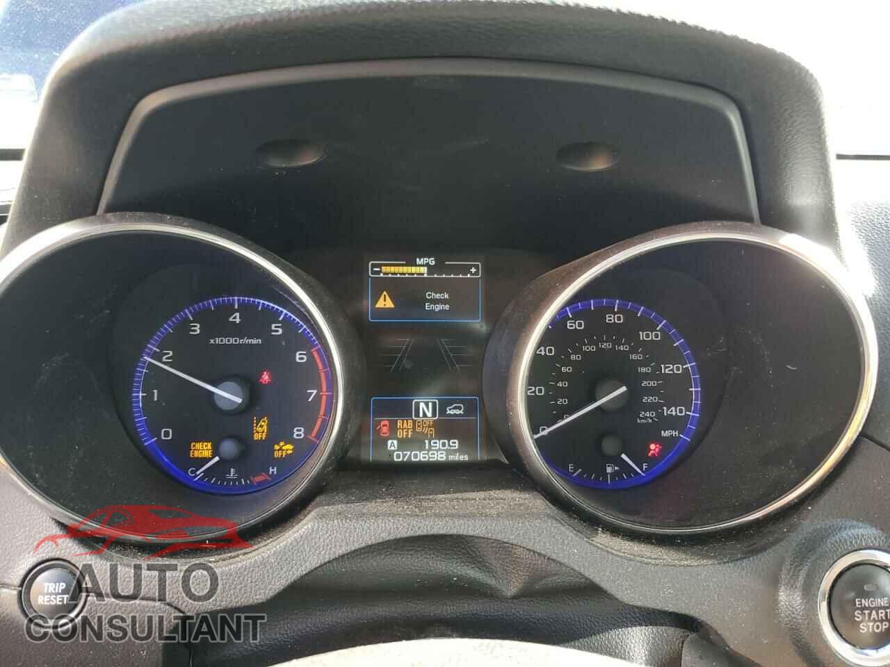 SUBARU OUTBACK 2017 - 4S4BSANC9H3313565