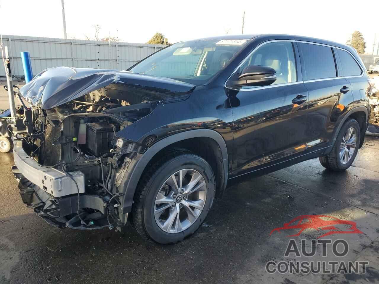 TOYOTA HIGHLANDER 2016 - 5TDBKRFH6GS329748