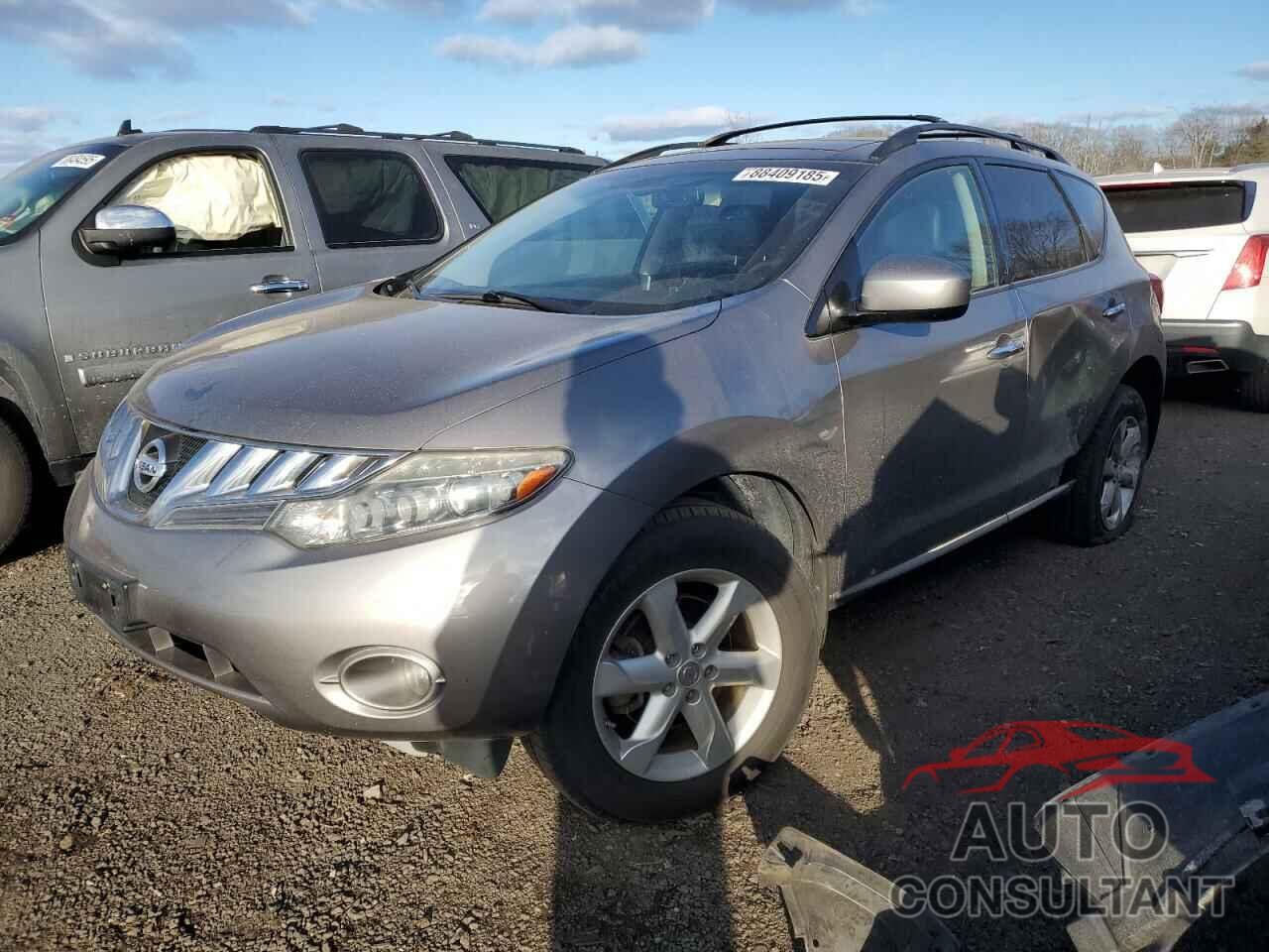NISSAN MURANO 2010 - JN8AZ1MW4AW109286