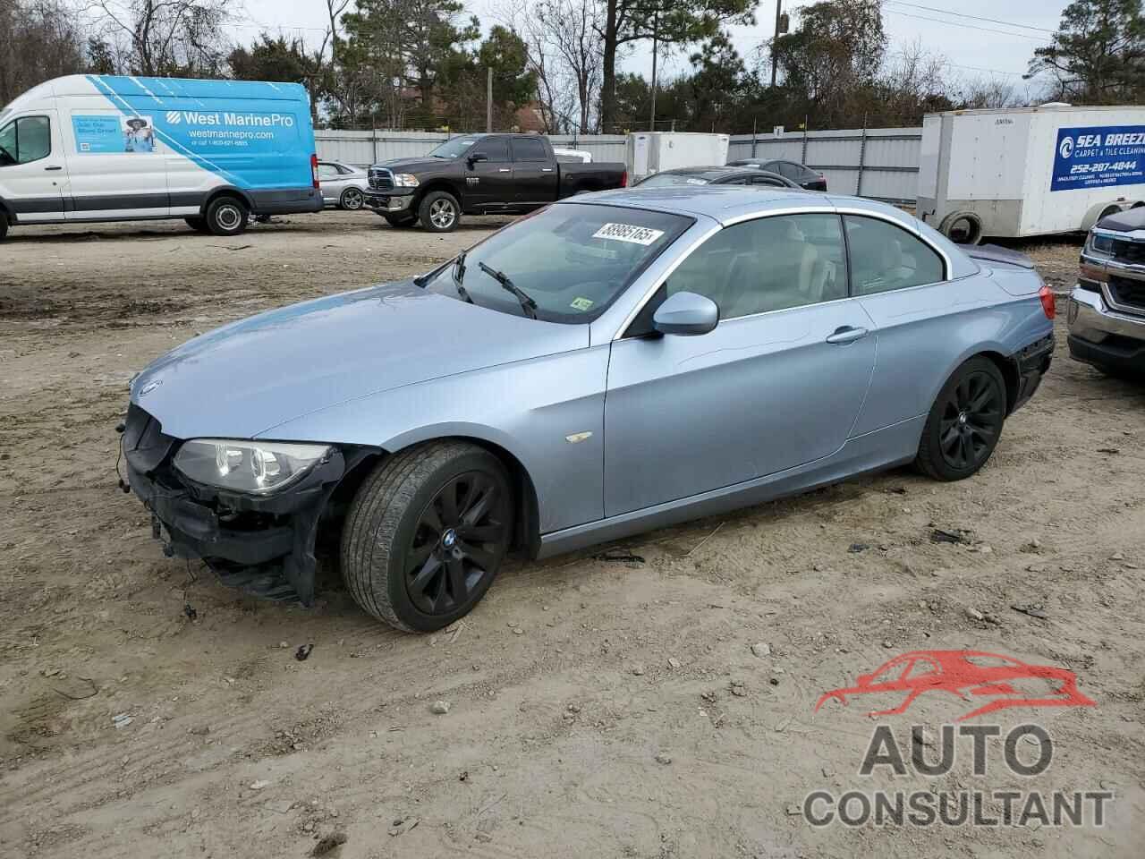 BMW 3 SERIES 2013 - WBADW3C58DJ527774