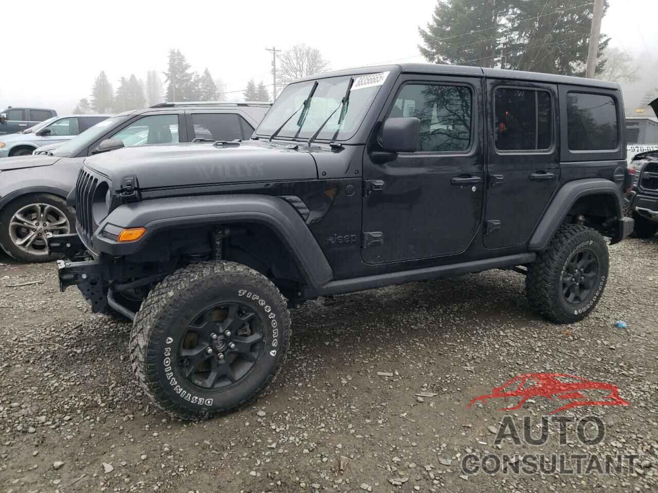 JEEP WRANGLER 2021 - 1C4HJXDM7MW596376